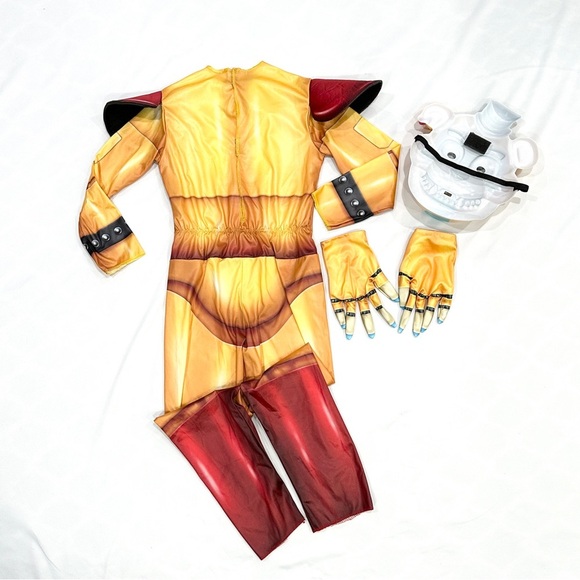 Rubie's Five Nights at Freddy's Security Breach Glamrock Freddy 3pc Kids Costume - Picture 8 of 10